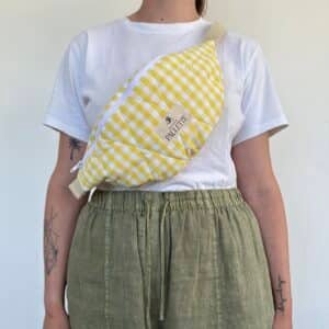 Banane vichy jaune